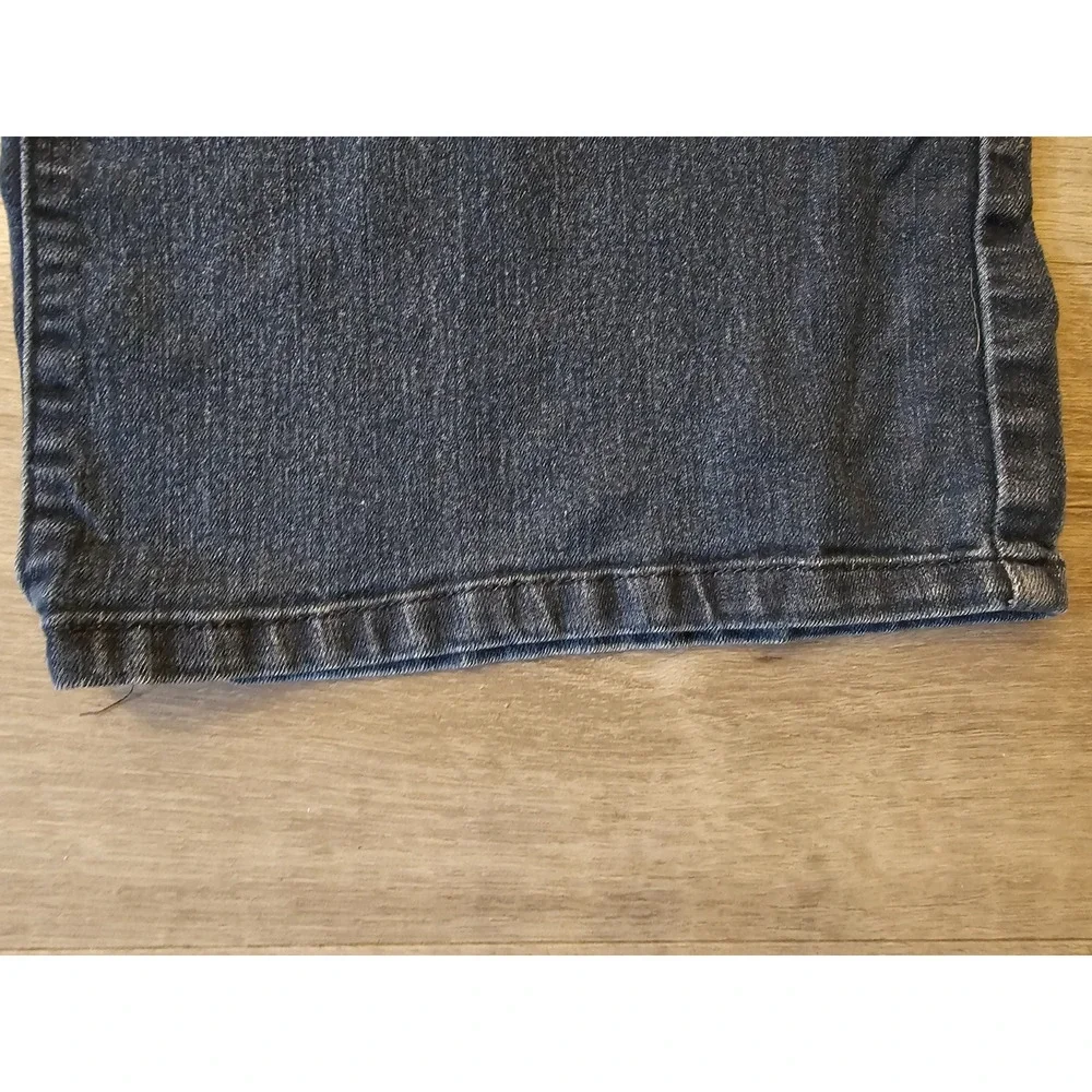 Michael Kors Womens Straight Leg Dark Wash Lightweight Stretch Jeans Plus 24W